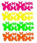 Sasswear Blacklight Body Stickers - Neon, 40/pk (Butterfly) Sasswear