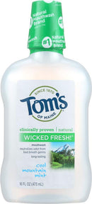 Tom's of Maine (NOT A CASE) Wicked Fresh Mouthwash Cool Mountain Mint Tom's of Maine