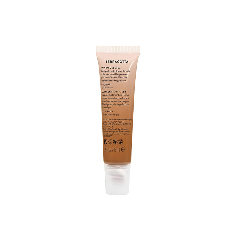 Honest Beauty Honestly Bright Eyes Tinted Eye Cream with Hyaluronic Acid + Squalene, Terracotta 0.5 Fl Oz Honest Beauty Store