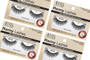 Ardell Remy Lashes 777, Premium Grade Remy Hair False Lashes with Invisiband, 4 pairs Ardell