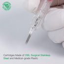 Dragonhawk Tattoo Bugpin Disposable Cartridges Needle Extreme Cartridges with Soft Membrane for Tattoo Artists 1011RM Dragonhawk