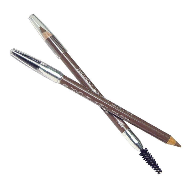 Palladio Brow Pencil & Brush for Eyebrows, Auburn Palladio