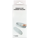 Beauticom French Dip Powder Tray Dipping Holder Container w/Removable Lid for Nail Art Powder Pink & White Beauticom