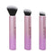 Real Techniques Custom Contour 3-in-1 Brush, Custom Slide For Bronzer and Contour, 3 Settings For Sheer, Medium, or Focused Application, Travel Friendly, For On-The-Go, 1 Count Real Techniques