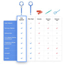 2 in 1 Clear Aligner Chewies and Removal PUL Tool Combo for Invisalign Removable Braces and Trays By PUL The Pultool