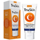 TruSkin Vitamin C Night Cream, a Collagen Supporting Blend including Vitamin B5, Botanical Essential Oils, and Organic Aloe Vera for Anti Aging, Brightening and Firming Skin, Face, and Neck TruSkin Naturals