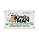 Grown Ass Man Co. - Solid Shampoo Bar Rich Lather 3 in 1: Hair, Beard & Body Wash - Plastic Free & Eco-Friendly, Natural & Organic Clean for All Hair Types, 4oz Bar (Mint Condition, Single) Grown Ass Man Co. Store