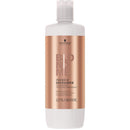 Schwarzkopf BlondMe Powder Bleach Premium Lightener 9+ Bond Enforcing Dust Free 900g, Schwarzkopf BlondMe 12% / 40 Volume Premium Developer 1 Liter, M Hair Designs Tint Brush/Comb (Bundle - 3 items) M Hair Designs