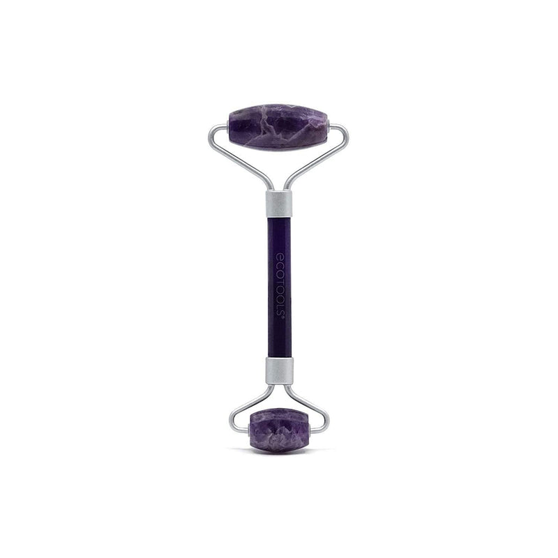 EcoTools Amethyst Facial Roller, Stone Face Roller & Massager, Skincare & Sculpting Tool, Reduces Puffiness & Dark Circles, Eco-Friendly Beauty Tool, Vegan & Cruelty-Free, 1 Count EcoTools