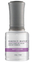 LeChat Perfect Match Gel Polish, Butterflies, 0.5 Fl Oz (PMS48) LeChat