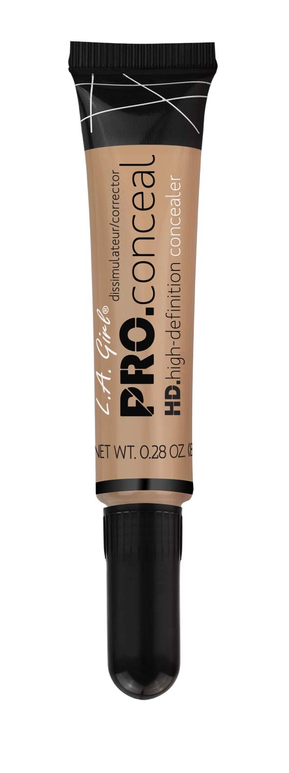 L.A. Girl Pro Concealer, Medium Beige, 0.28 Oz (LAX-GC978-A) L.A. Girl