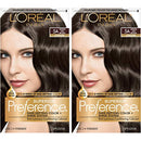 L'Oreal Paris Superior Preference Fade-Defying + Shine Permanent Hair Color, 5A Medium Ash Brown, Pack of 2, Hair Dye L'Oreal Paris