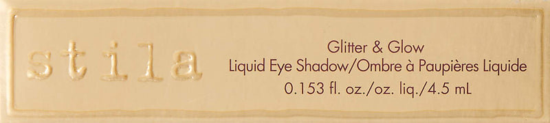 Stila Magnificent Metals Glitter & Glow Liquid Eye Shadow, Perlina, Duo Chrome, 0.15 Fl Oz (Pack of 1) stila