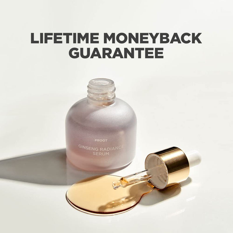 PROOT Ginseng Serum | Ginseng Serum with 52.5% Korean Ginseng Extract | Korean Ginseng Serum Formulated with Ginseng Extract, Hyaluronic Acid & WGF Complex-3 | Korean Ginseng Skin Care Technology