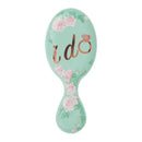 Wet Brush Hair Brush Bridal Mini Detangler, Bride Squad Print, Mini Detangler Brush for Women, Smaller, Cuter and Perfect for Life on the Go, Protects Against Split Ends and Breakage -I Do Wet Brush