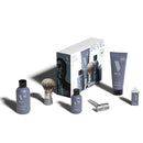 Shaving Kit for Men by Bevel - Starter Shave Kit, Includes Safety Razor, Shaving Brush, Shave Creams, Oil, Balm and 20 Blades. Clinically Tested to Help Prevent Razor Bumps Bevel