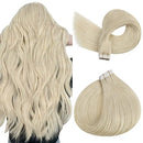 Ugeat Tape in Hair Extensions Human Hair 24 Inch Tape in Hair Extensions Real Hair