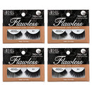 Ardell False Eye Lashes Flawless 801 Black (4 Pack) Ardell