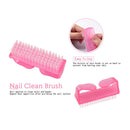 Nail Polish Remover Clips,TsMADDTs Finger Nail Clip Soak Off Caps with 600Pcs Lintfree Nail Polish Remover Wipes For UV Gel Acrylic Nail Polish Removal,Nail Brush TsMADDTs