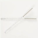 i-Laesh 100 Pcs Crystal Eyelash Brush Mascara Wands Disposable Eyebrow / Lash Brushes for Eyelashes Extensions Eye Makeup Kit Lashes Applicator Tool Spoolies (Crystal White) i-laesh