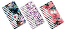 Go-Comb - Wallet Sized Hair & Travel Comb - Wide Tooth - Women's Plastic 3-Pack Go-Comb