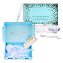 Smile Sciences Teeth Whitening Kit for Whiter and Brighter Smile with 5X LED Light Tooth Whitener ,Gel Syringes, Mouth Trays and Teeth whitening Pen (Peppermint Kit) Smile Sciences