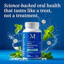 Mouthology Oral Probiotics for Mouth Bad Breath with Xylitol (210 Count Mints), Dental Probiotic, Mouth Probiotics Bad Breath Treatment and Gums Infinity Warehouse