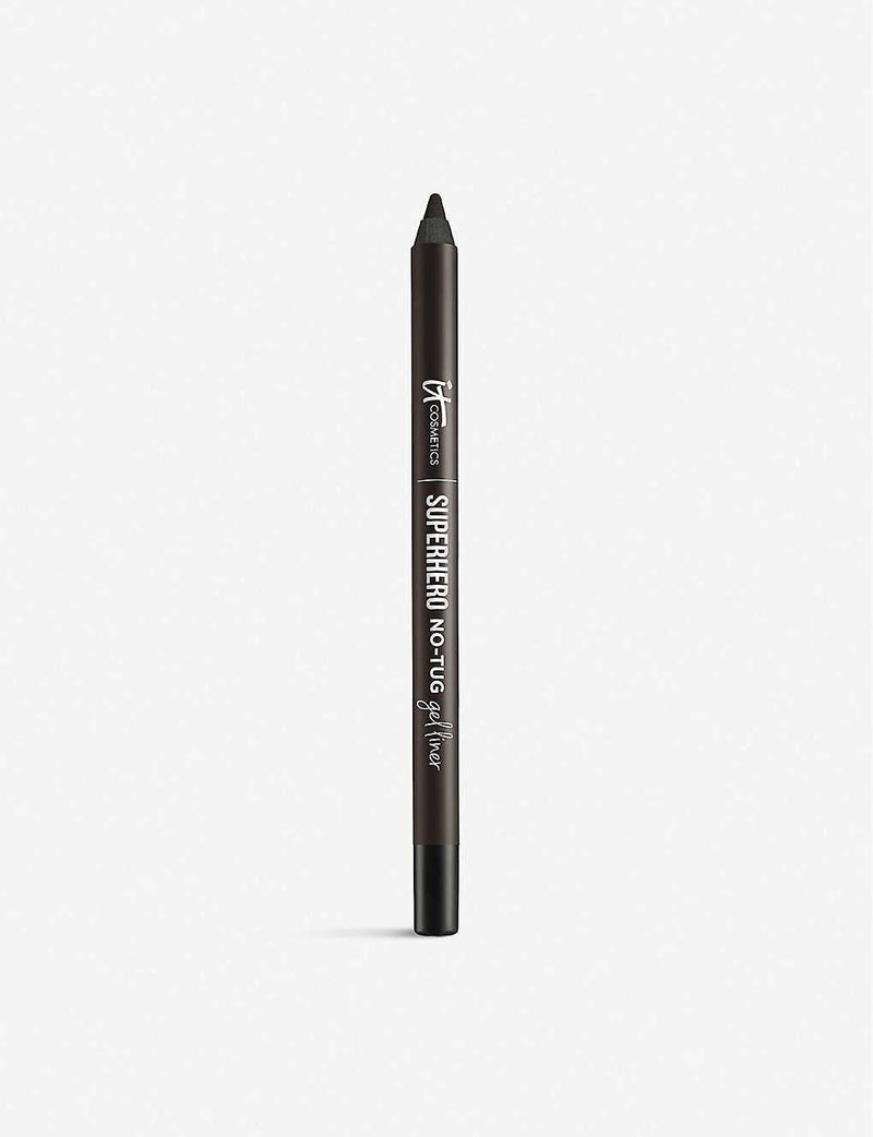 IT Cosmetics Superhero No-Tug Gel Eyeliner, Fantastic Espresso - Rich Dark Brown - Waterproof, Blendable Formula - Sharpenable Pencil - 0.042 oz It Cosmetics