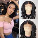 ISEE Human Hair Lace Front Wigs Short Bob Wigs Body Wave Human Hair Wigs For Black Women Lace Front Bob Wigs Pre Plucked Hairline 12 Inch… ISEE Store