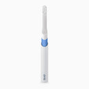 quip Kids Electric Toothbrush - Sonic Toothbrush with Small Brush Head, Travel Cover & Mirror Mount, Soft Bristles, Timer, and Rubber Handle - Blue Quip