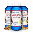 Dale Audrey Oil Pulling Ayurvedic Mouthwash | Oral Health Rinse, Whitens Teeth, Healthy Gums | Natural, Organic, Vegan & Cruelty Free, Cinnamon, 8 oz (Pack of 3) Dale Audrey