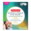 MegRhythm by Kao Gentle Steam Eye Mask, Citrus, Soothing Steam Eye Mask, Rejuvenates Eyes, Reduces Tension, 5 Count, Dermatologist and Ophthalmologist Tested MegRhythm