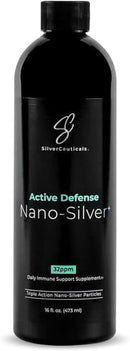Colloidal Silver w/Nano Technology - 10ppm 16oz - 8X More Effective - Natural Immune Support - Save The Sick Days - Ages 5 & Up - Outperforms Higher PPM Silvers - No Taste & Smell - 3rd Party Tested Infinity Warehouse