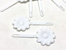 Tara Girls Self Hinge Plastic Bow Hair Barrettes Selection Pack Of 2 (BR88) Tara