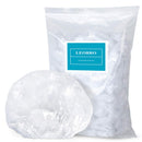 Shower Cap, LEOBRO 100 Pack Clear Plastic Hair Caps, Elastic Bath Caps, Disposable Shower Caps for Women, Home Use, Hair Salon, Hotel, Travel LEOBRO