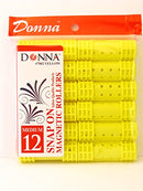 Donna Salon Quality Snap On Magnetic Hair Rollers (Medium - 3/4") Donna Karan