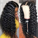 Aolvoblees HD Loose Deep Wave Lace Front Wigs Human Hair for Black Woman 180% Density 4X4 Lace Closure Human Hair Wigs Virgin Hair Wigs Pre Plucked with Baby Hair Natural (16 Inch) Aolvoblees