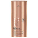 Schwarzkopf BlondMe Powder Bleach Premium Lightener 9+ Bond Enforcing Dust Free 900g, Schwarzkopf BlondMe 9% / 30 Volume Premium Developer 1 Liter, M Hair Designs Tint Brush/Comb (Bundle - 3 items) M Hair Designs