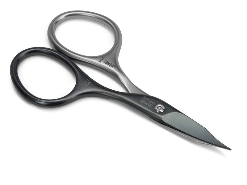 GERMANIKURE Professional Nail Cutter Scissors - Self-Sharpening FINOX22 Titanium Coated Stainless Steel Manicure Tools in Leather Case - Ethically Made in Solingen Germany - 2704 GERmanikure