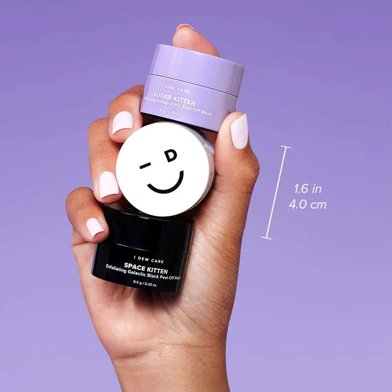 I DEW CARE Mini Meow Trio | Peel Off Face Mask Set: Hydrating Mask, Illuminating Mask, Exfoliating Mask | Korean Skincare, Facial Treatment, Cruelty-free, Gluten-free, Paraben-free I DEW CARE Store