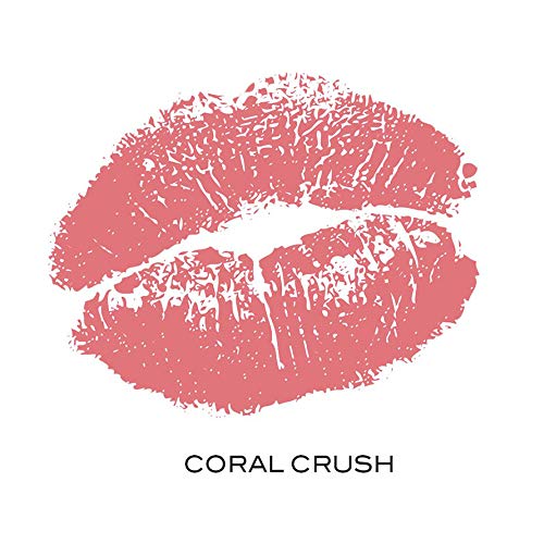 Mirabella Beauty Sealed With A Kiss Lipstick, Coral Crush - Creamy Long-Lasting Full-Coverage Lip Color Mirabella