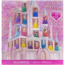 Disney Princess - Townley Girl Castlebox Non-Toxic Peel-Off Water-Based Natural Safe Quick Dry Nail Polish | Gift Kit Set for Kids Girls, First Princess | Opaque Colors, Ages 3+ (18 Pcs) Townley Girl