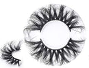 25mm Lashes Real Mink Lashes 1 Pair Dramatic Eyelashes BEFACL BEFACL