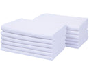 SINLAND Premium Microfiber washcloth Waffle Weave Facial Cleansing Cloth Face Cloth and Body Cloths(13Inchx13Inch 12pack, White) SINLAND