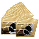 Adofect 30 Pairs Black Collagen Under Eye Mask Anti-Aging Hyaluronic Acid Eye Patches for Moisturizing & Reducing Dark Circles, Luxury Gift for Women and Men, Black Adofect