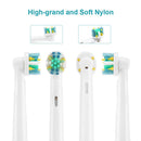 Toothbrush Replacement Heads Refill for Oral-B Electric Toothbrush Pro 1000 Pro 3000 Pro 5000 Pro 7000 Vitality Floss Action,8 Count with Covers Grop