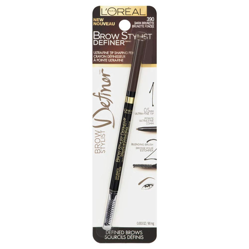 L'Oreal Paris, Brow Stylist Dark Brunette Definer Pencil L'Oreal Paris