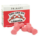 Paladone Friends TV Show Lobster Bath Fizzers - Two 50g You are My Lobster Tropical Bath Fizzies, Pink Paladone