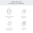 Micro Dissolvable Roller - Alana Mitchell - Derma Roller Microneedling Tool - 0.25mm Cosmetic Facial Treatment for Anti Aging - Hyaluronic Acid, Retinol, Triple Peptide - Face, Neck, Body Alana Mitchell Store