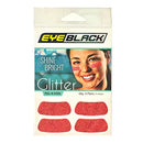 EyeBlack Red Softball Glitter Eye Black Strips, 2 Pair EyeBlack